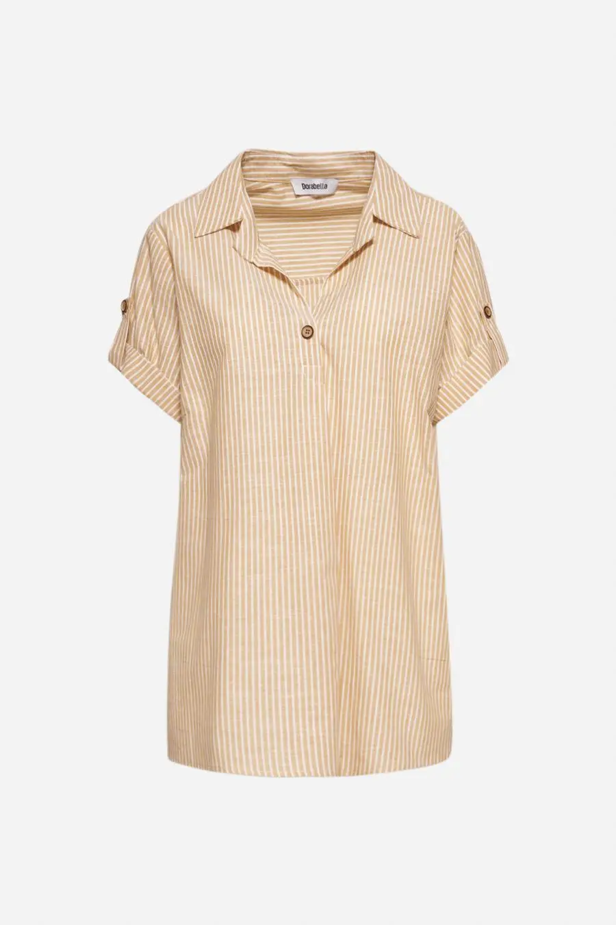 CAMICIA RIGHE SENAPE - Image 2