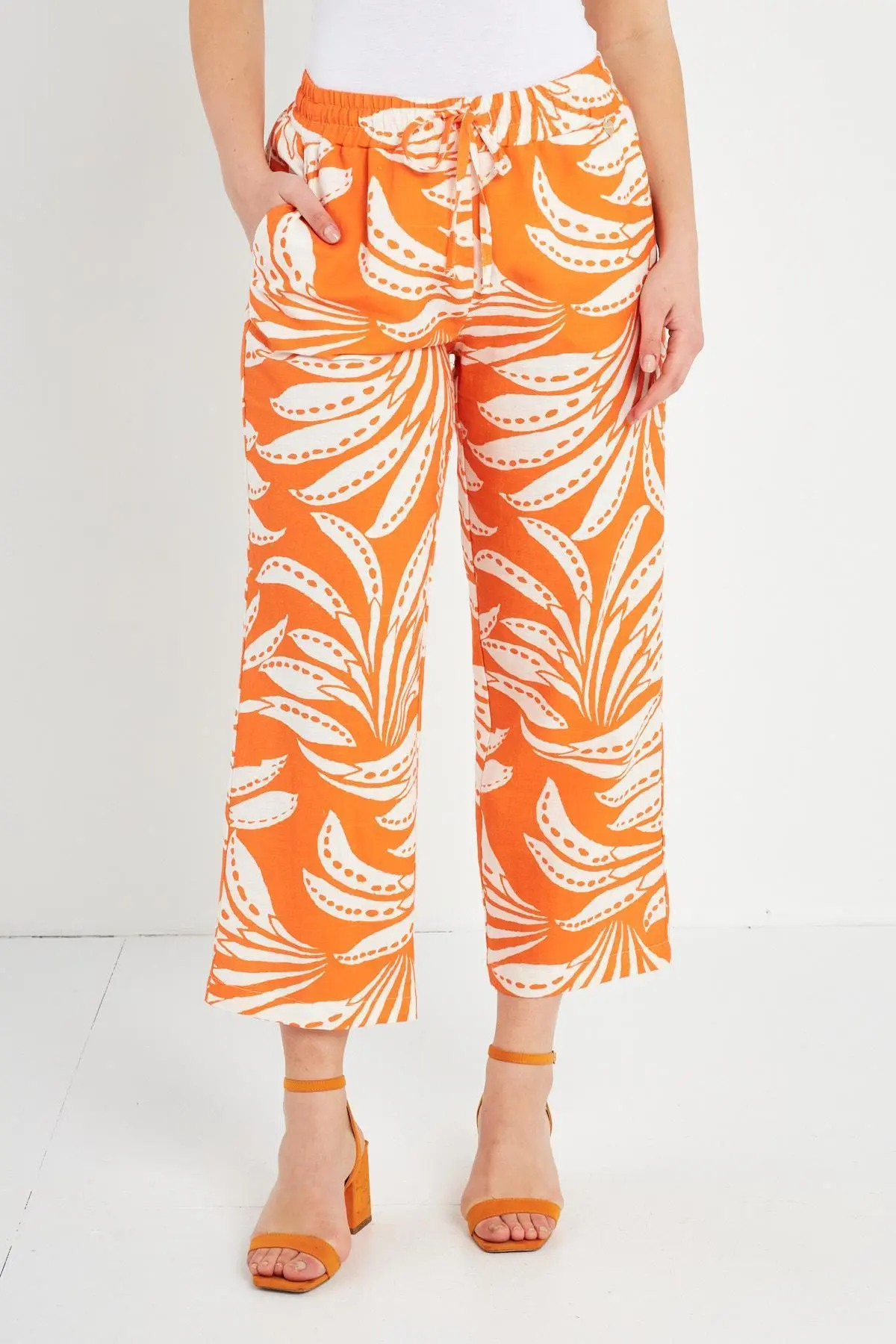 Pantalone fantasia ARANCIO