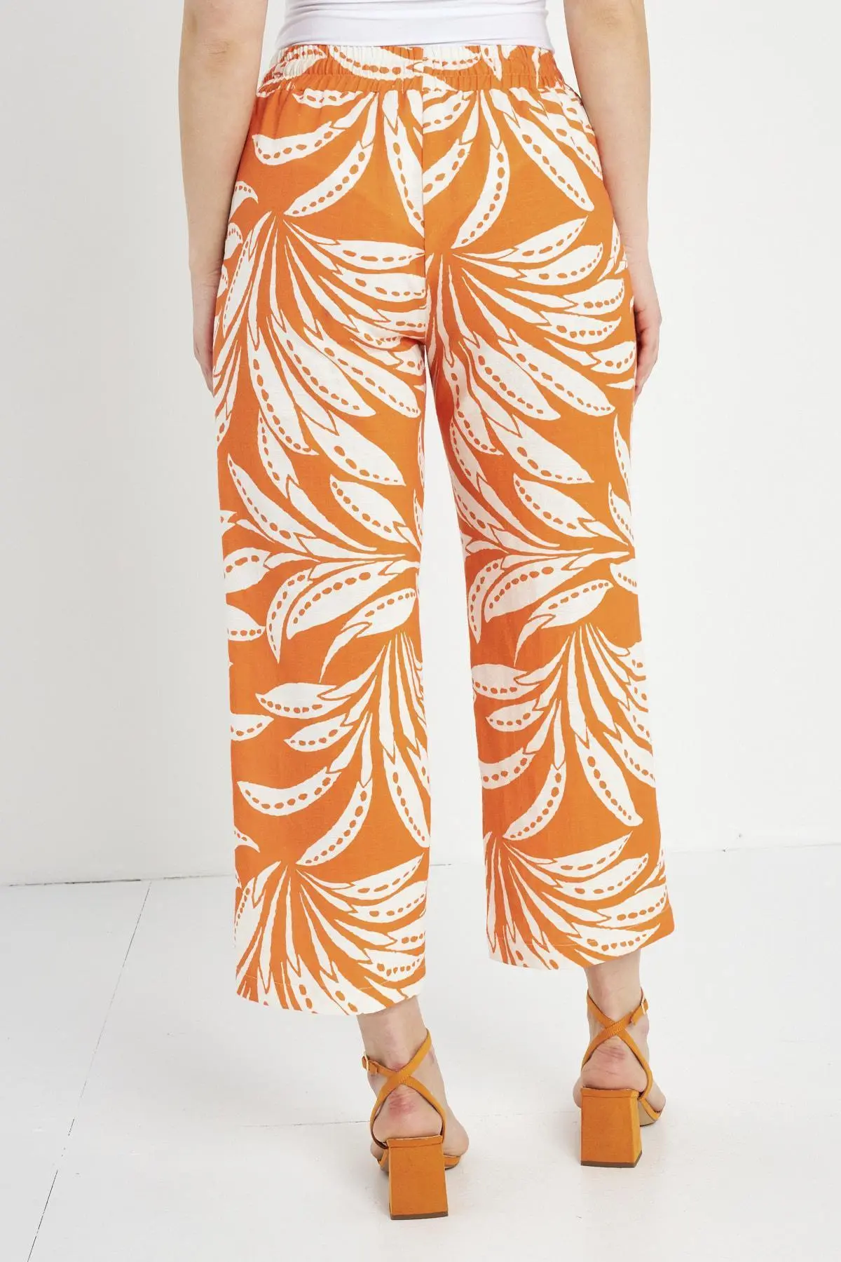 Pantalone fantasia ARANCIO - Image 4