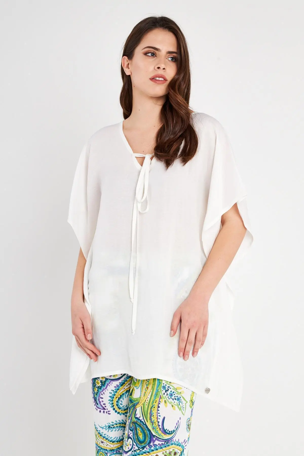 CASACCA BASIC IN LINO BIANCO - Image 4