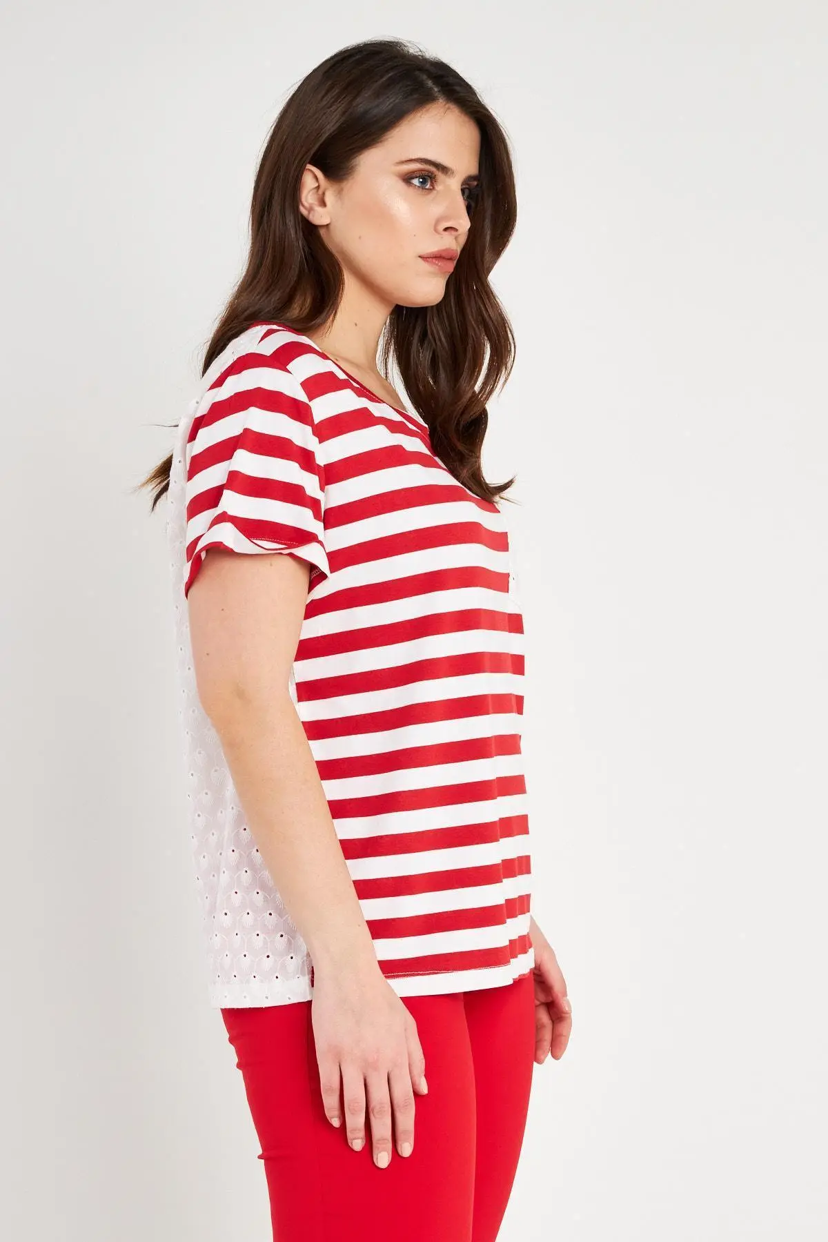 Maglia righe ROSSO - Image 4