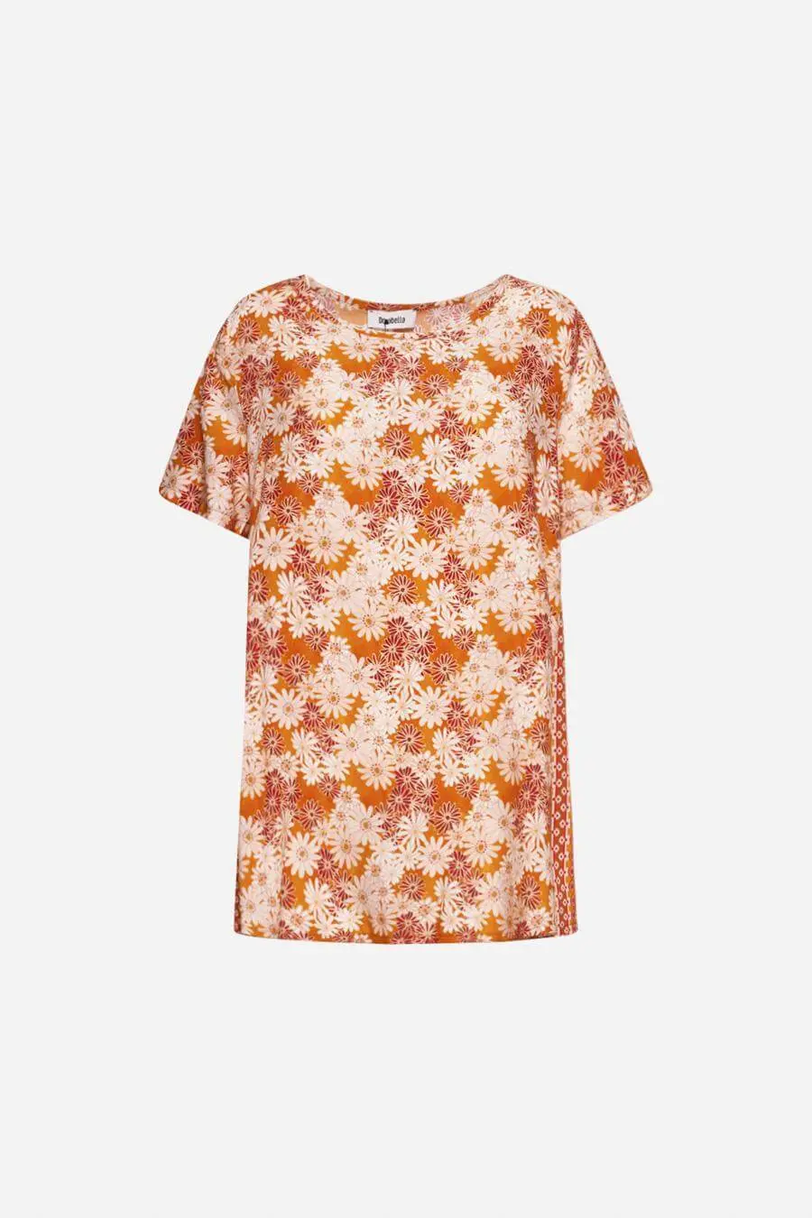 Maglia floreale ARANCIO - Image 2