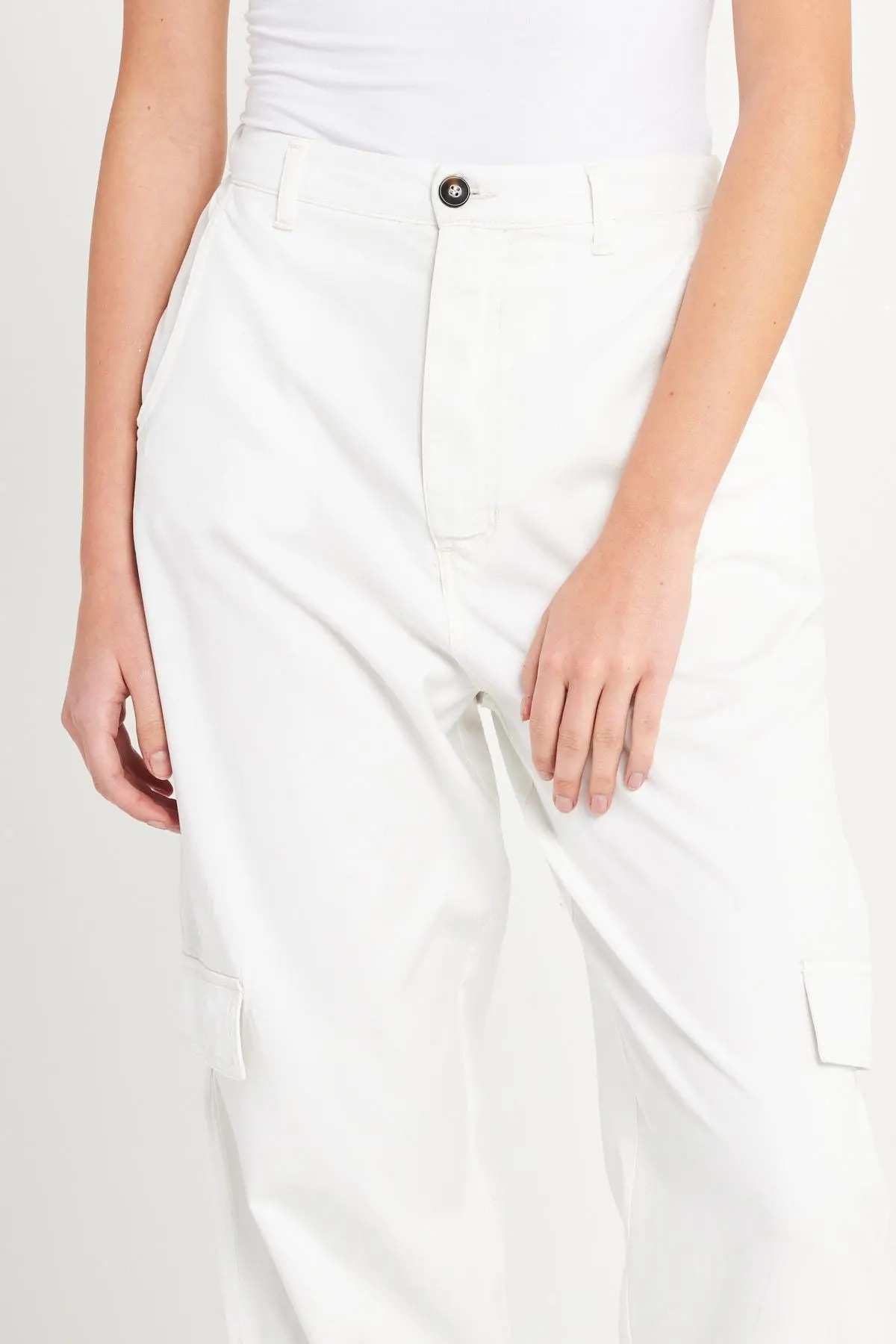 Pantalone cargo OFF WHITE - Image 3
