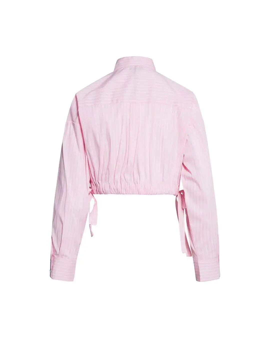 Camicia crop ROSA BUBBLE - Image 3