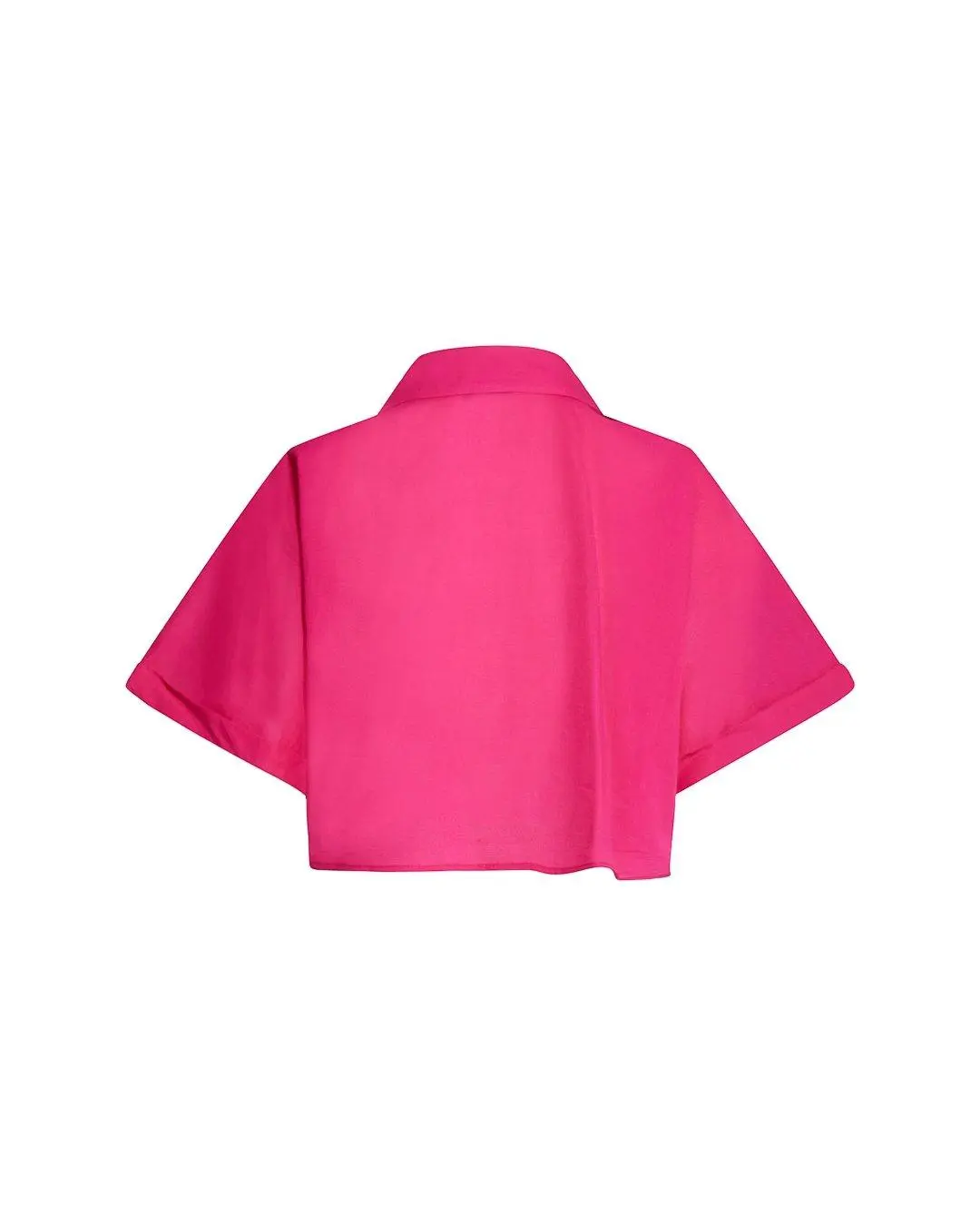 Camicia crop FUXIA - Image 4