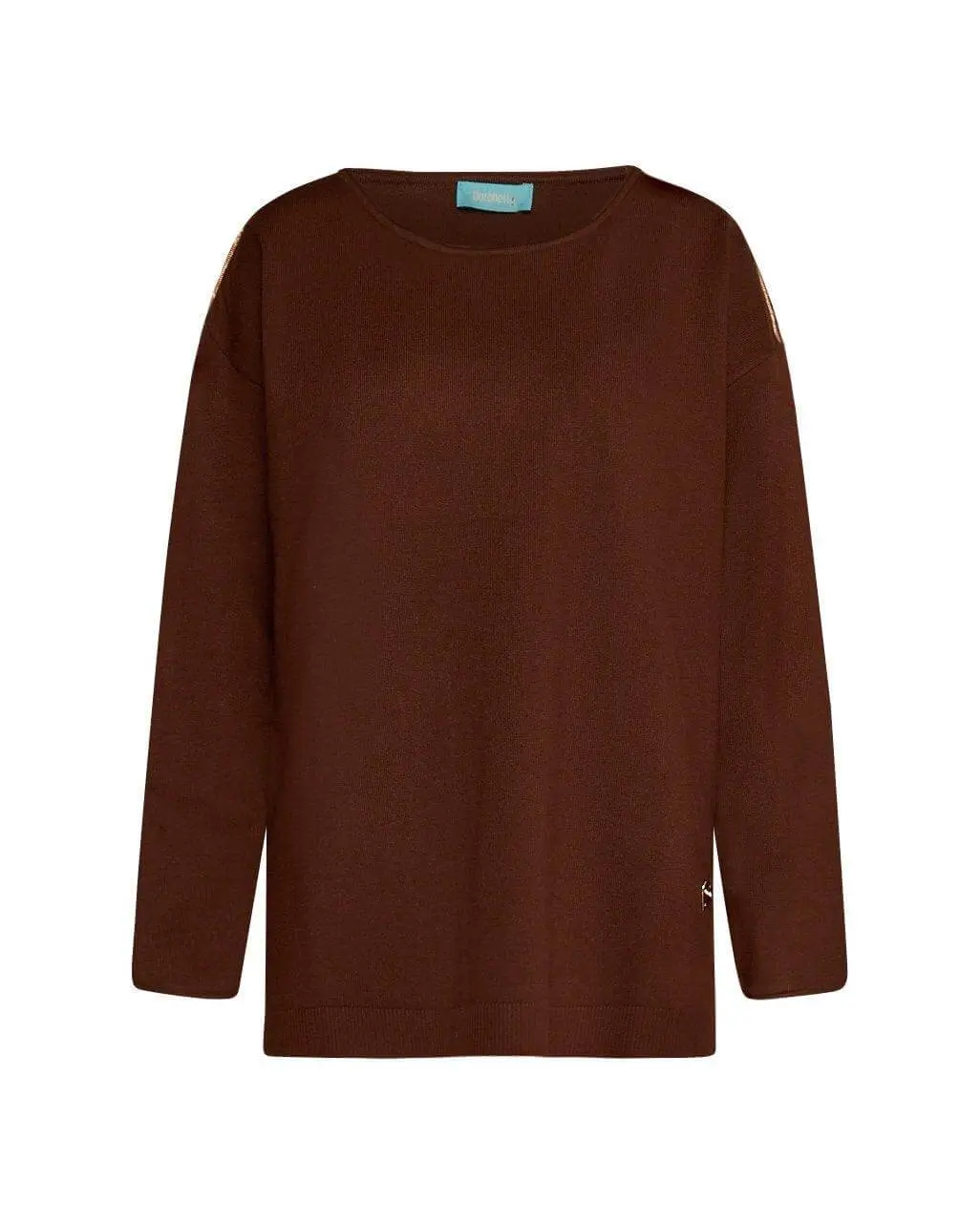 Maglia scollo barca CACAO