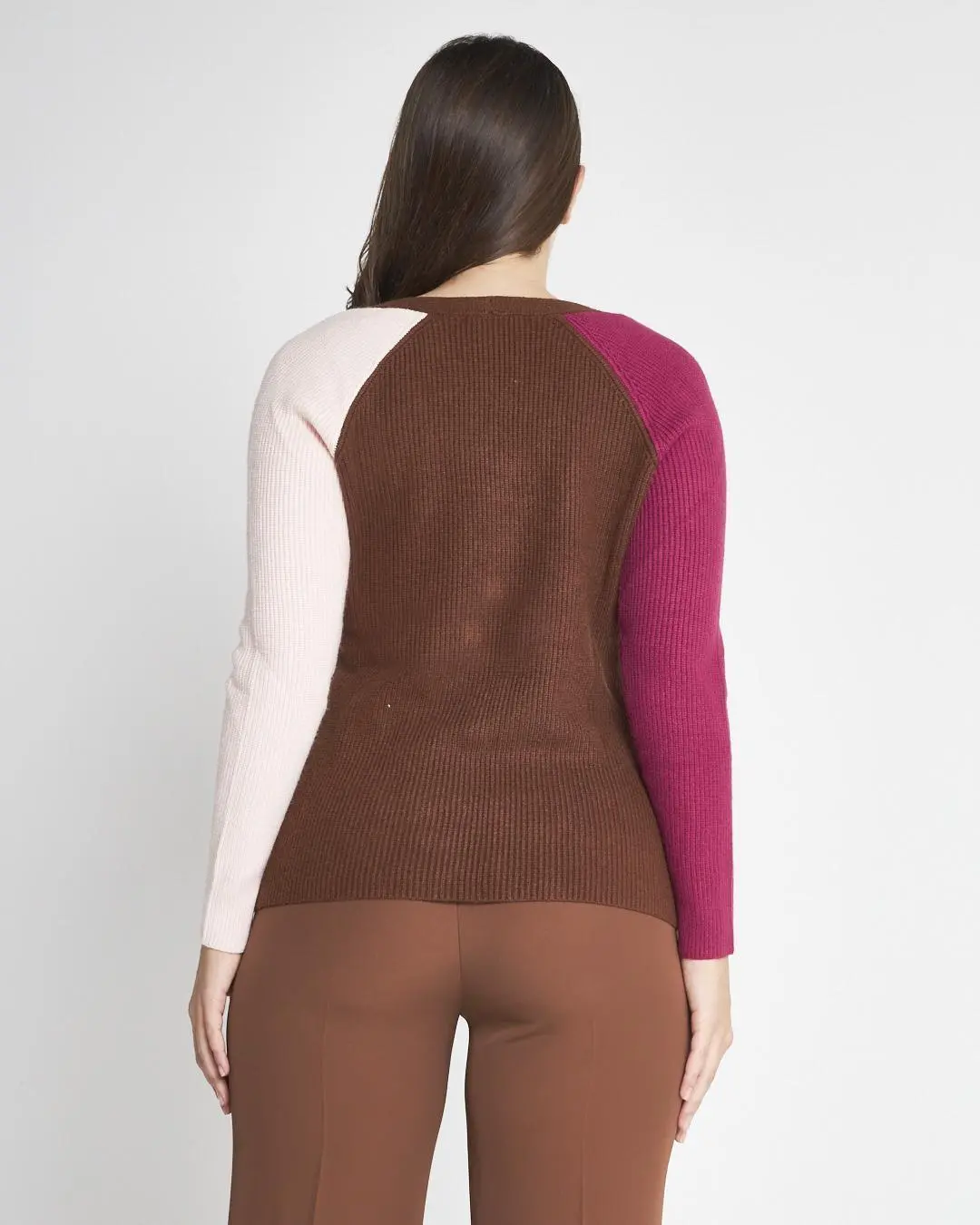 Cardigan a costa inglese CACAO - Image 4