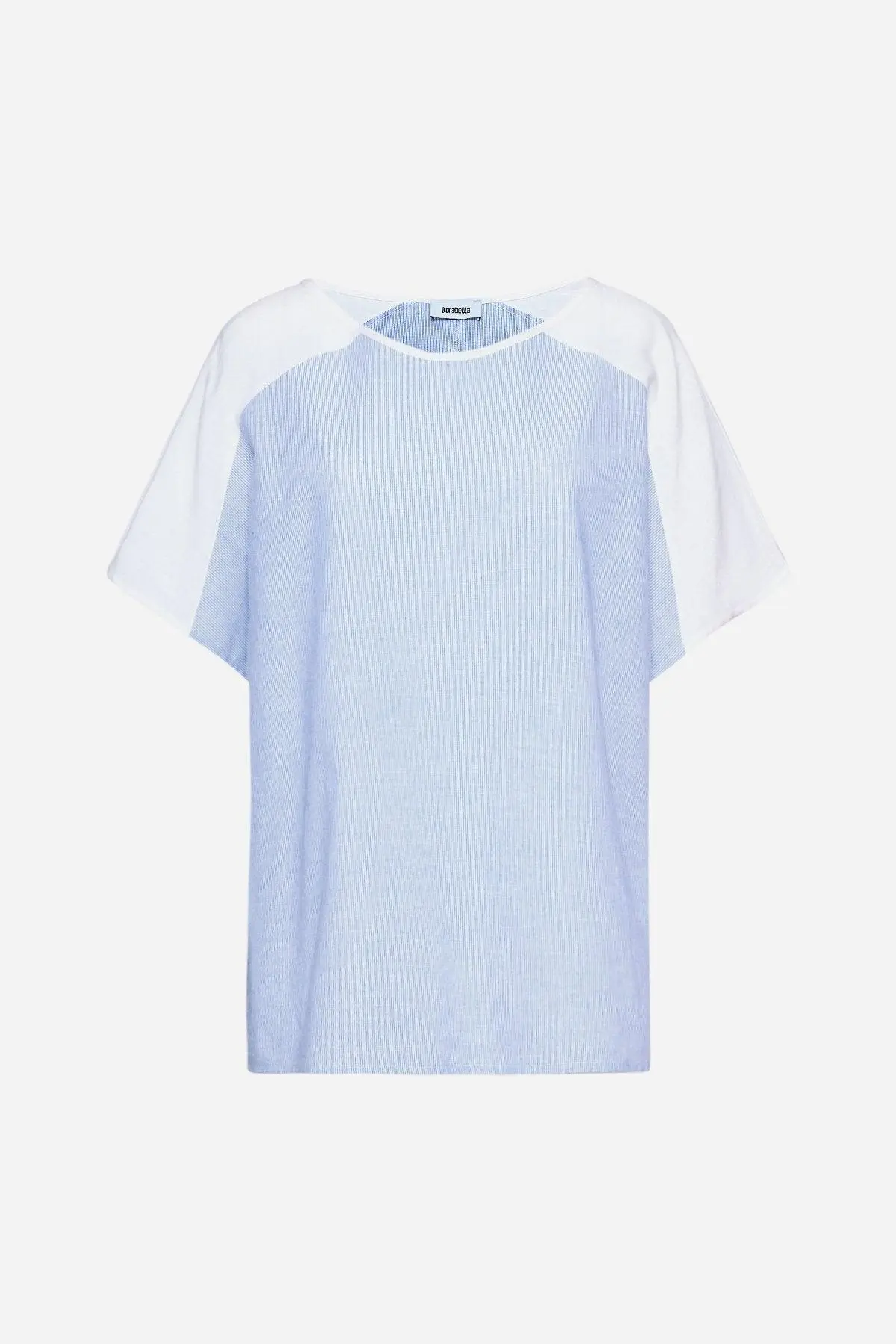Casacca righe strette BLU-BIANCO - Image 3