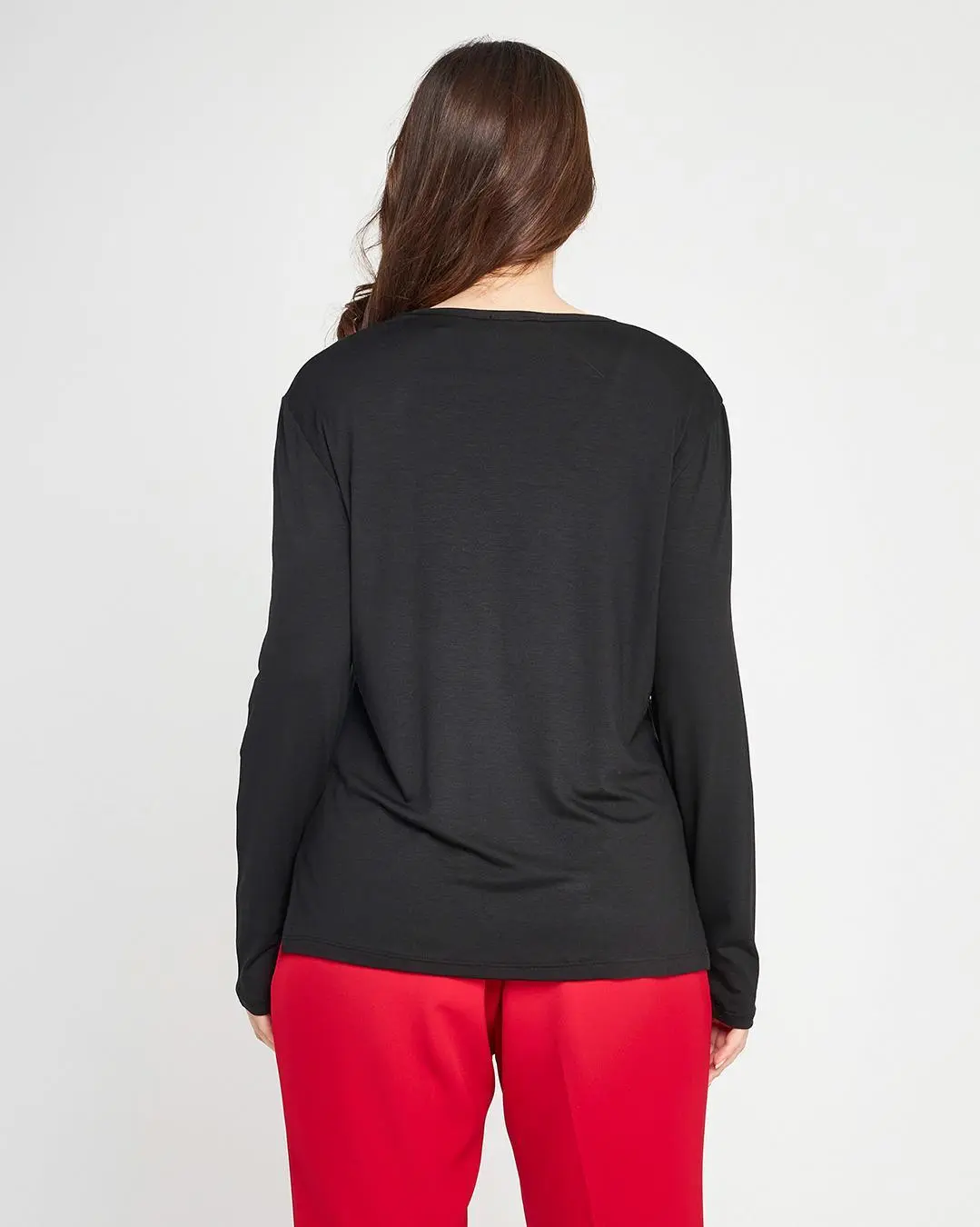 Maglia stampa cuori Nero - Image 4