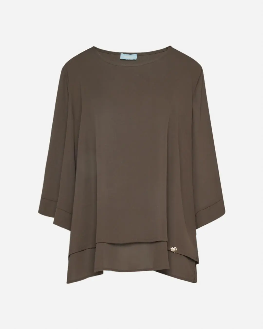 Casacca balze Marrone - Image 2