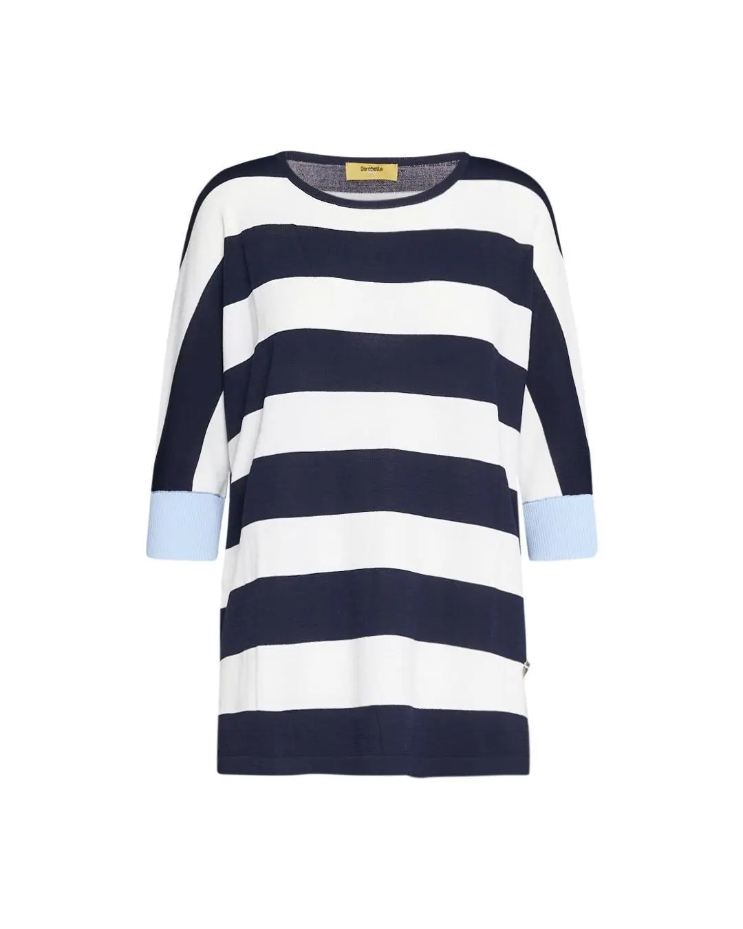Maglia a righe BLUE NAVY-BIANCO - Image 2