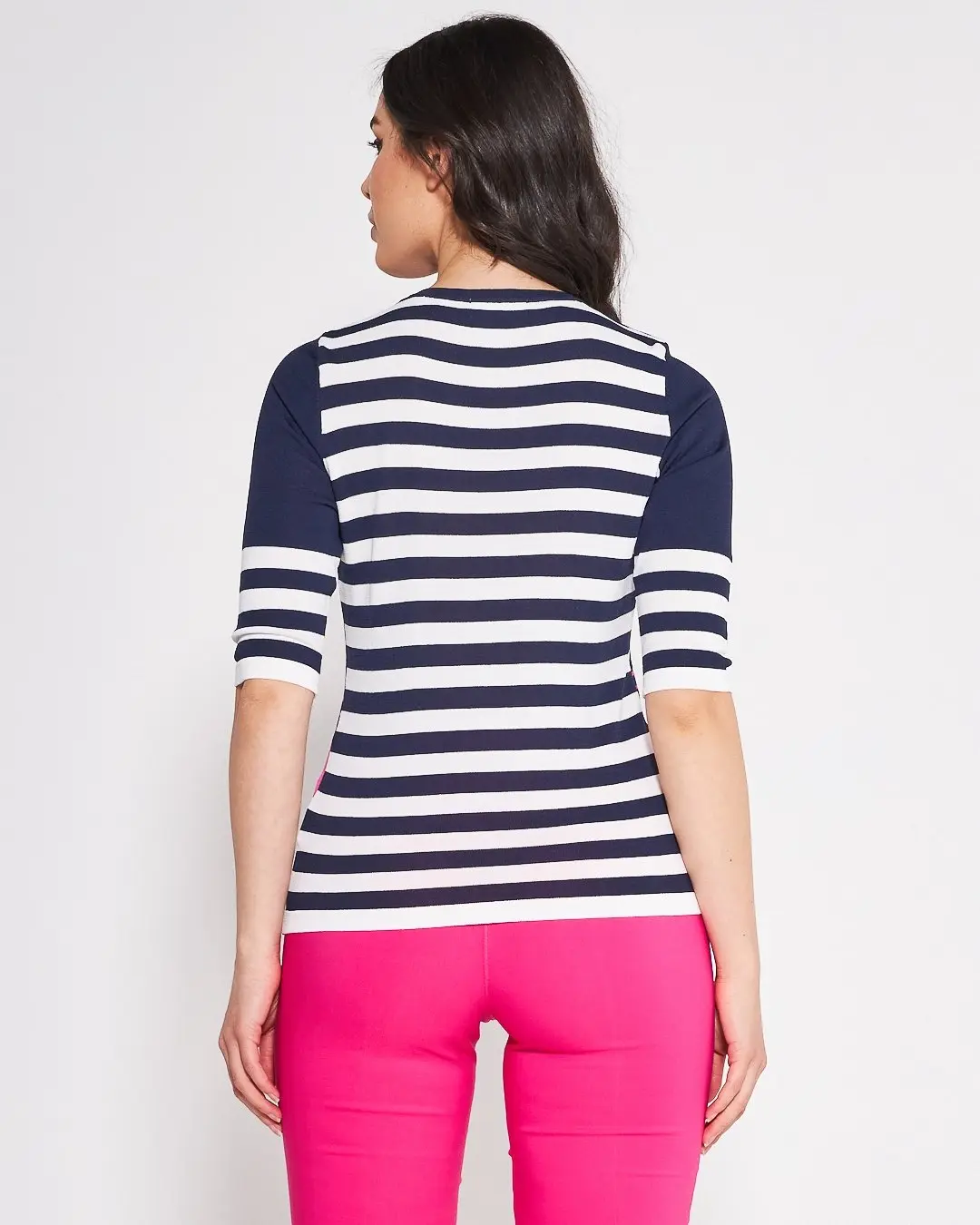 Maglia a righe BLUE NAVY - Image 4