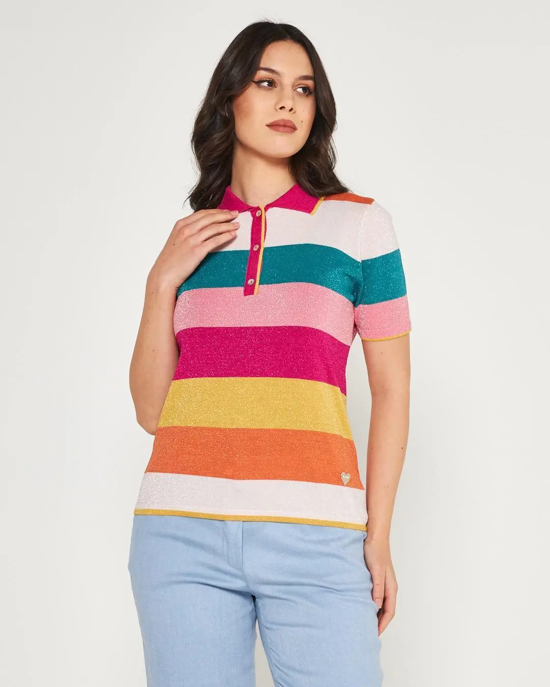 Polo righe MULTICOLOR - Image 3