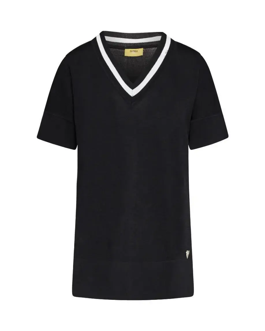 Maglia V NERO