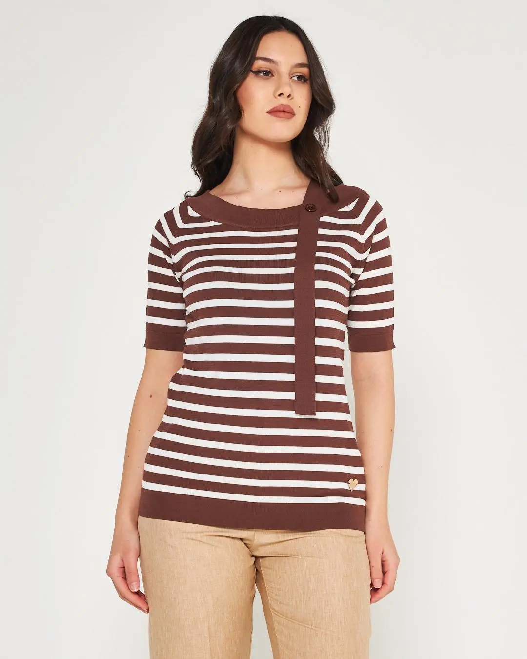 Maglia a righe CACAO - Image 5