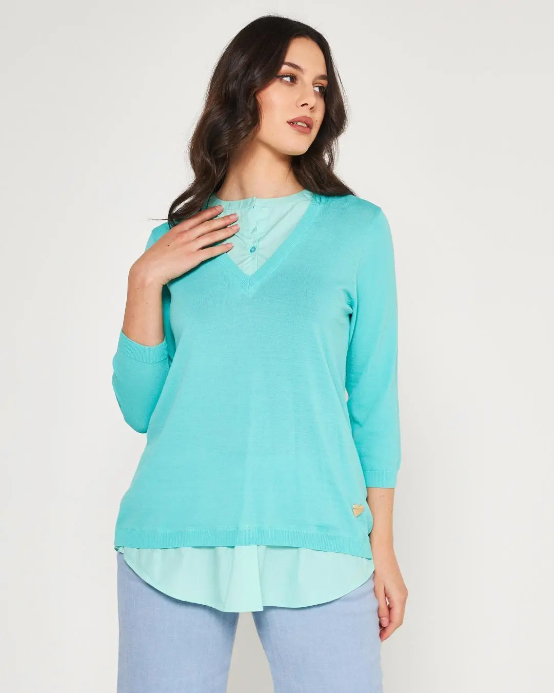 Maglia con camicia TIFFANY - Image 5