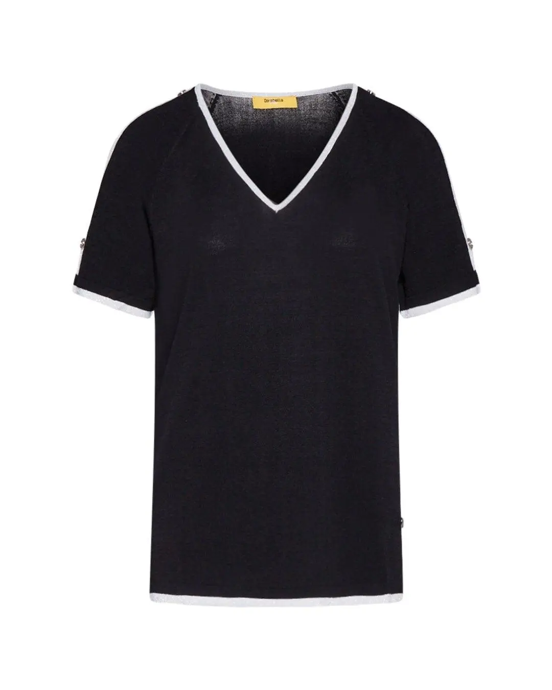 Maglia cut out NERO - Image 2