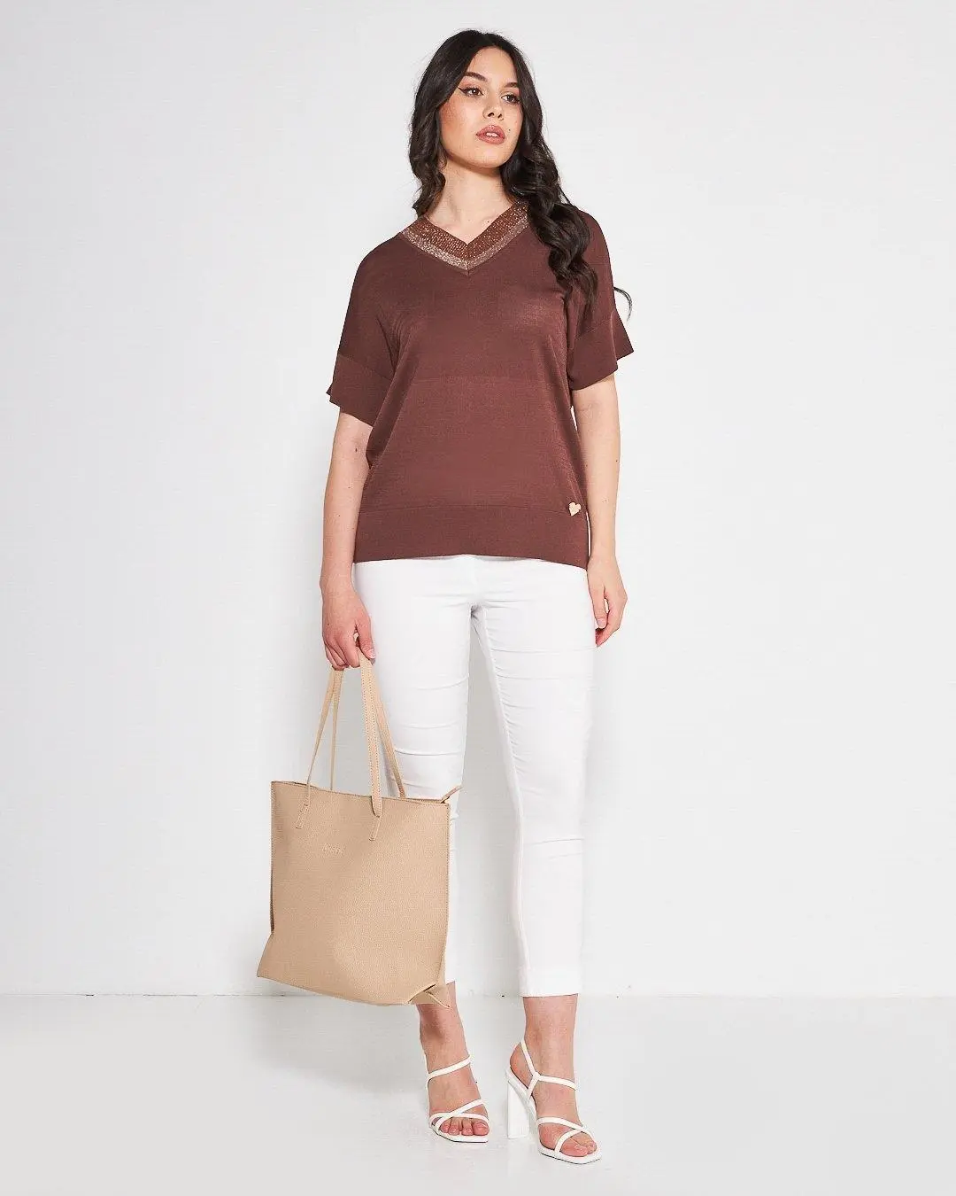 Maglia V CACAO - Image 6