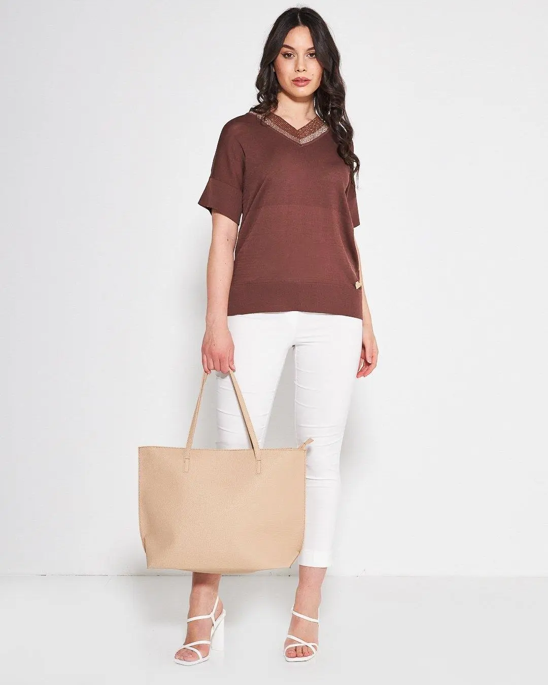 Maglia V CACAO - Image 7
