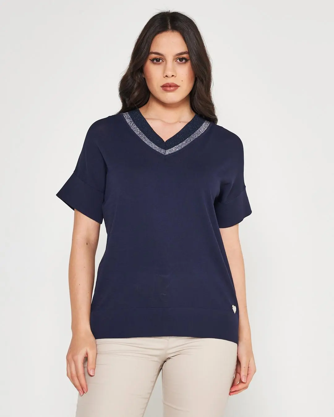 Maglia V BLUE NAVY