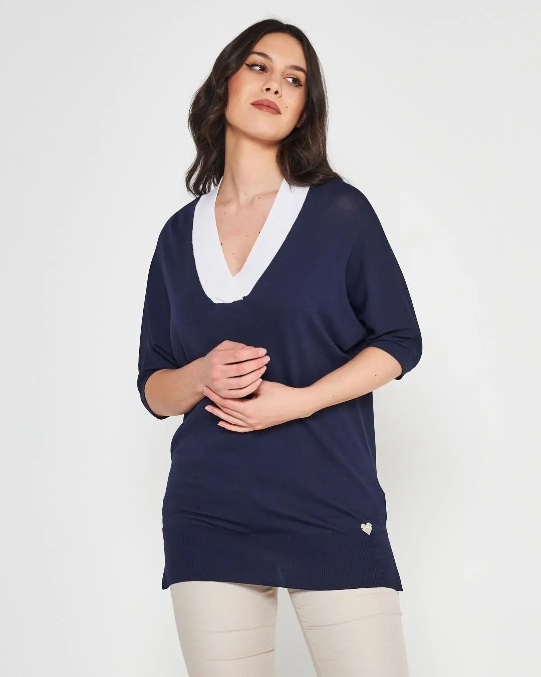 Maglia V BLUE NAVY - Image 5
