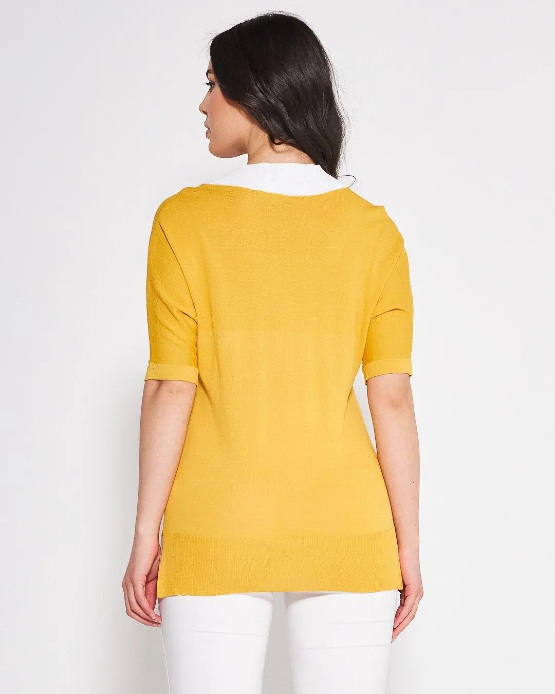 Maglia V MOSTARDA - Image 5
