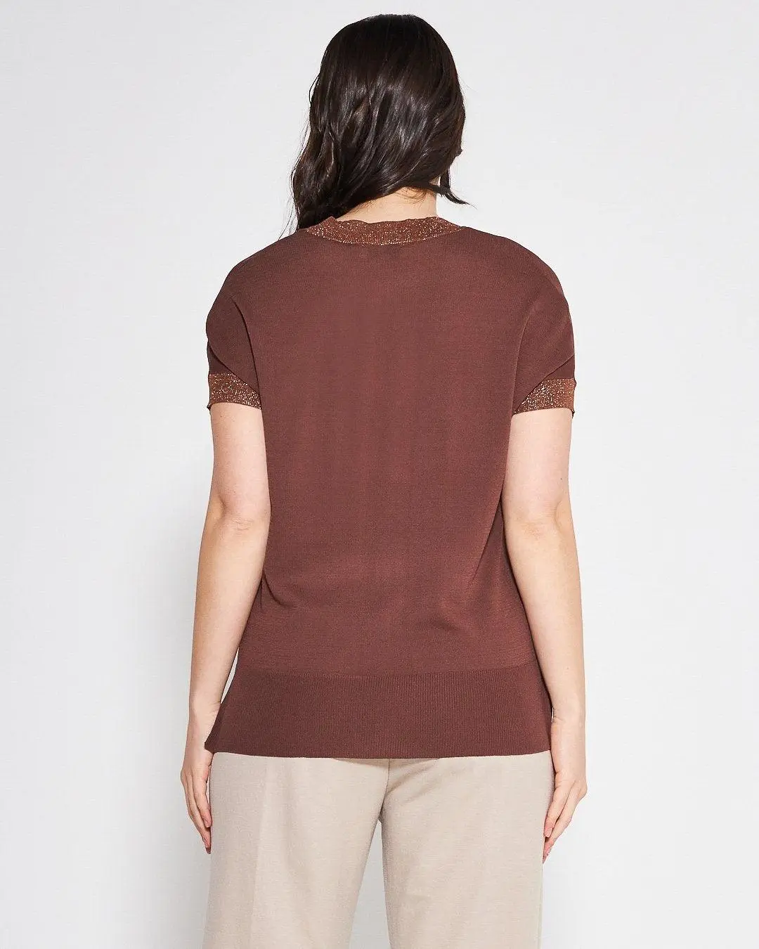 Maglia V CACAO - Image 4