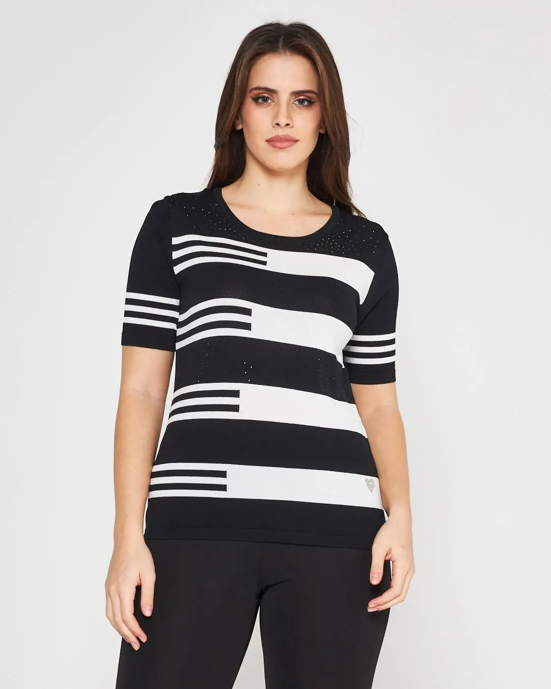Maglia girocollo BLACK