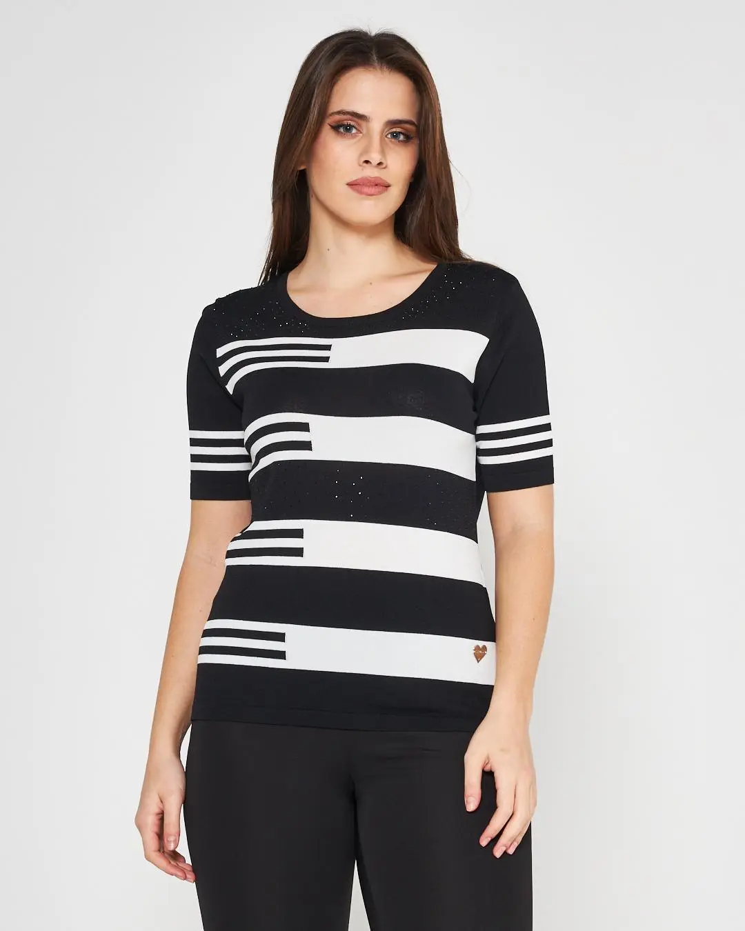 Maglia girocollo BLACK - Image 3