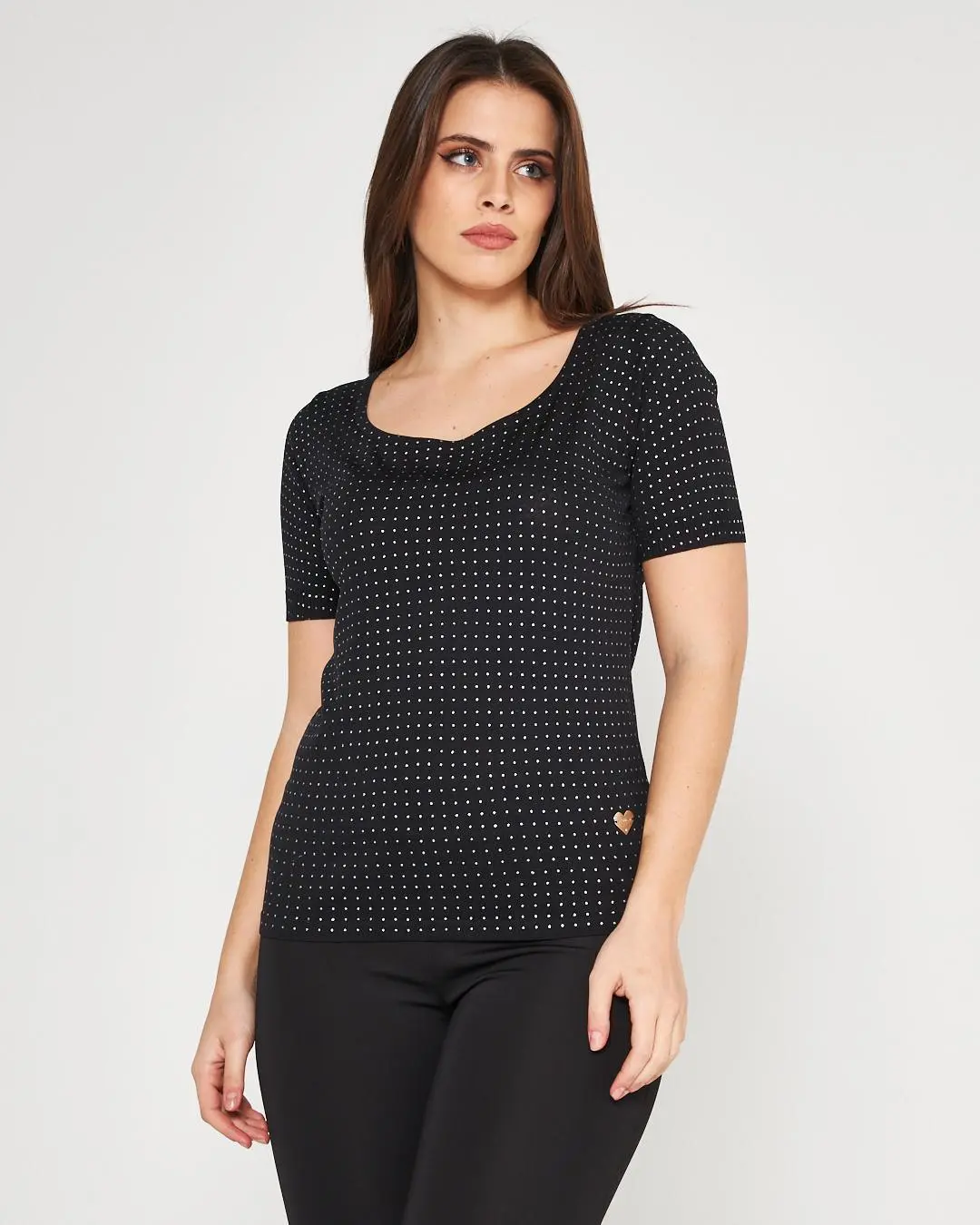 Maglia pois BLACK - Image 3