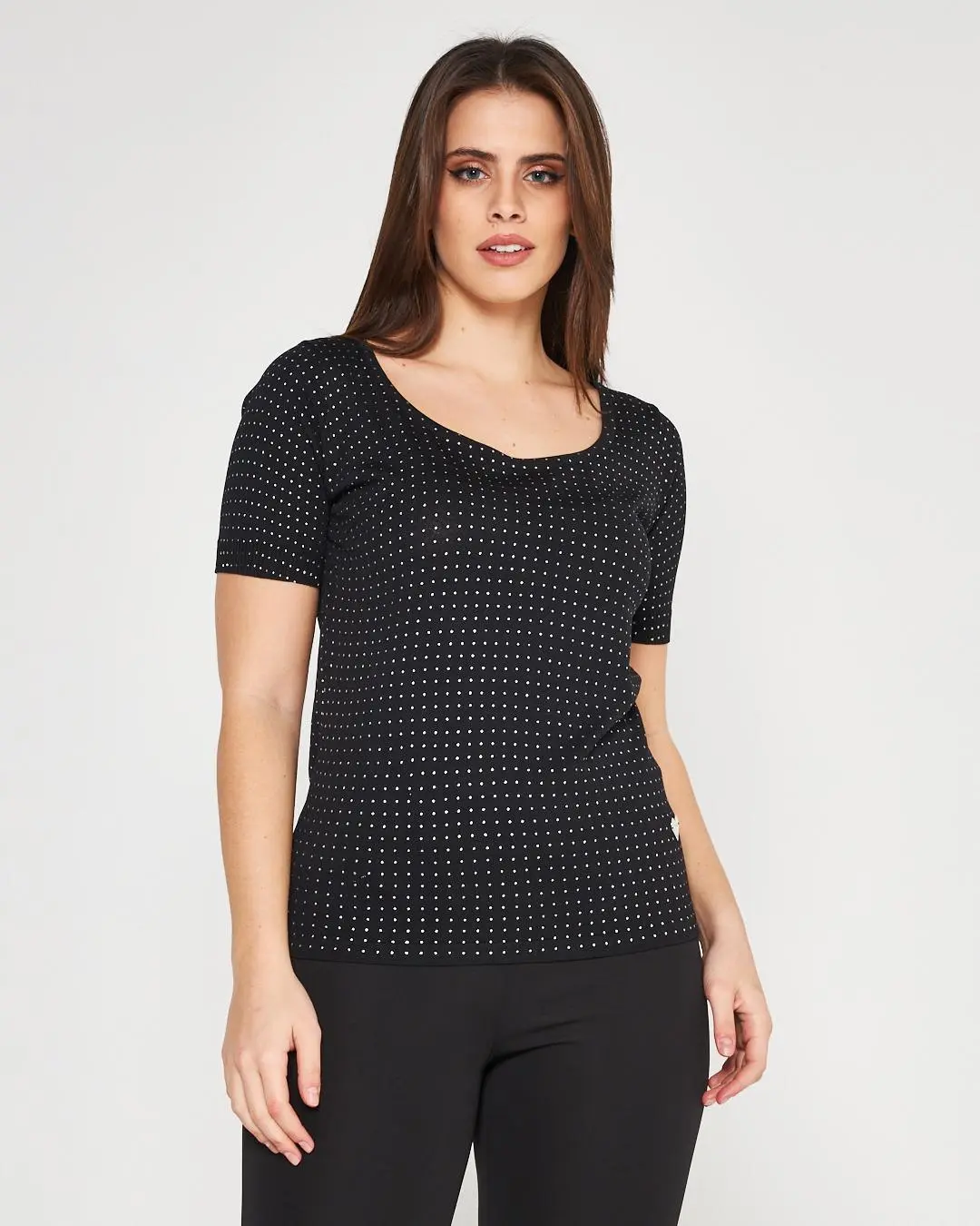 Maglia pois BLACK - Image 4