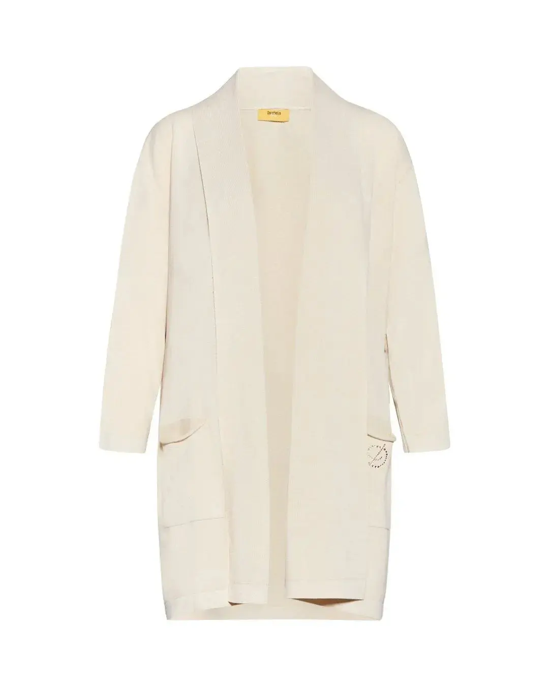 Cardigan basic LIGHT BEIGE