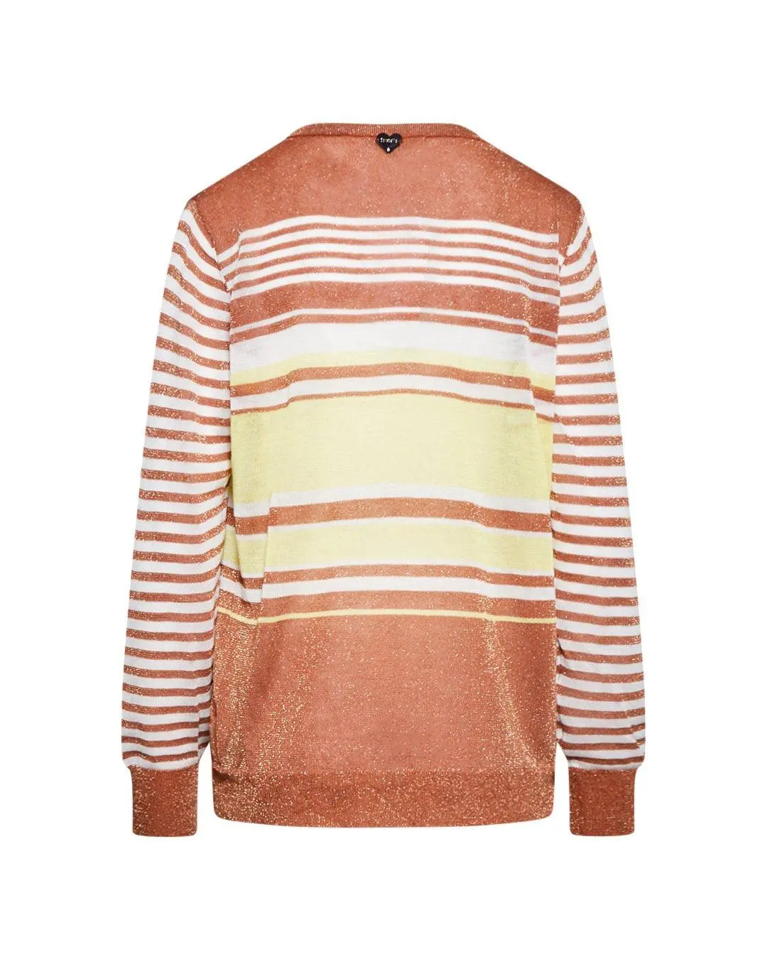 Cardigan righe TABACCO - Image 2