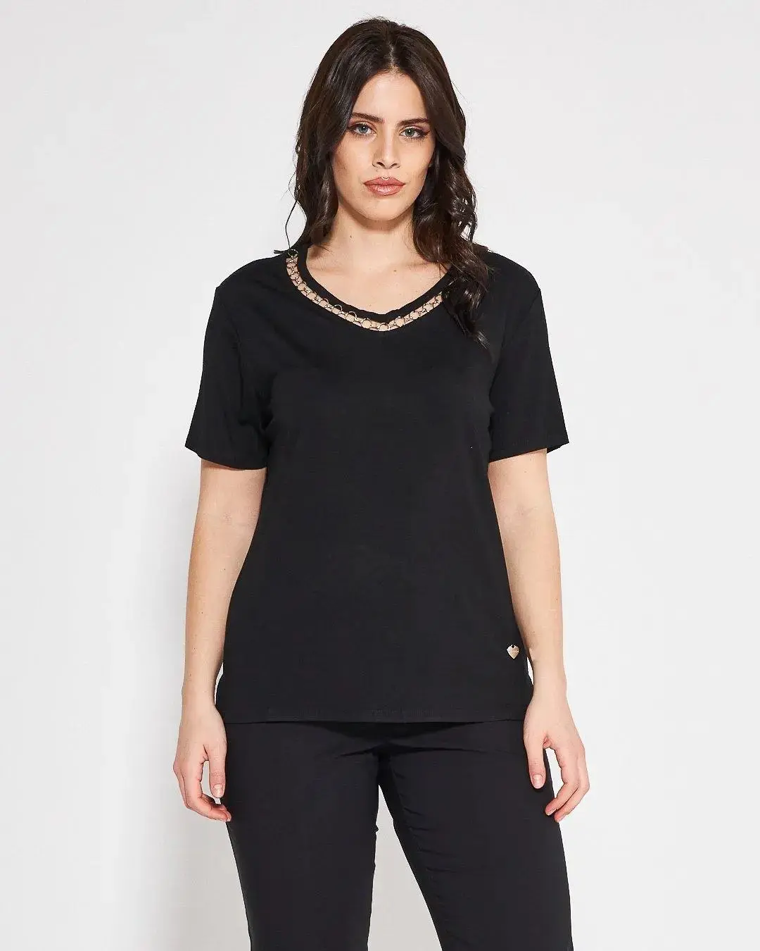 T-shirt catena BLACK - Image 3