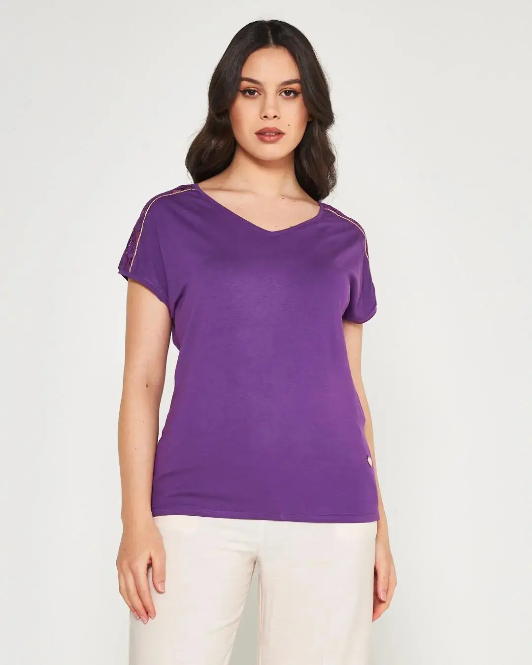 Kimono pizzo PURPLE - Image 2