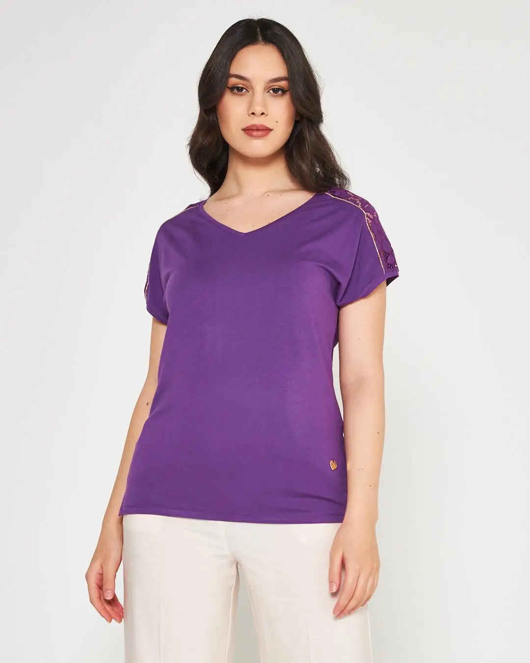 Kimono pizzo PURPLE - Image 3