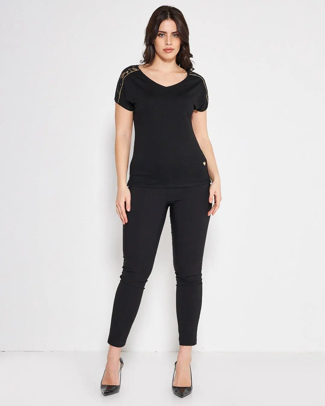 Kimono pizzo BLACK - Image 5