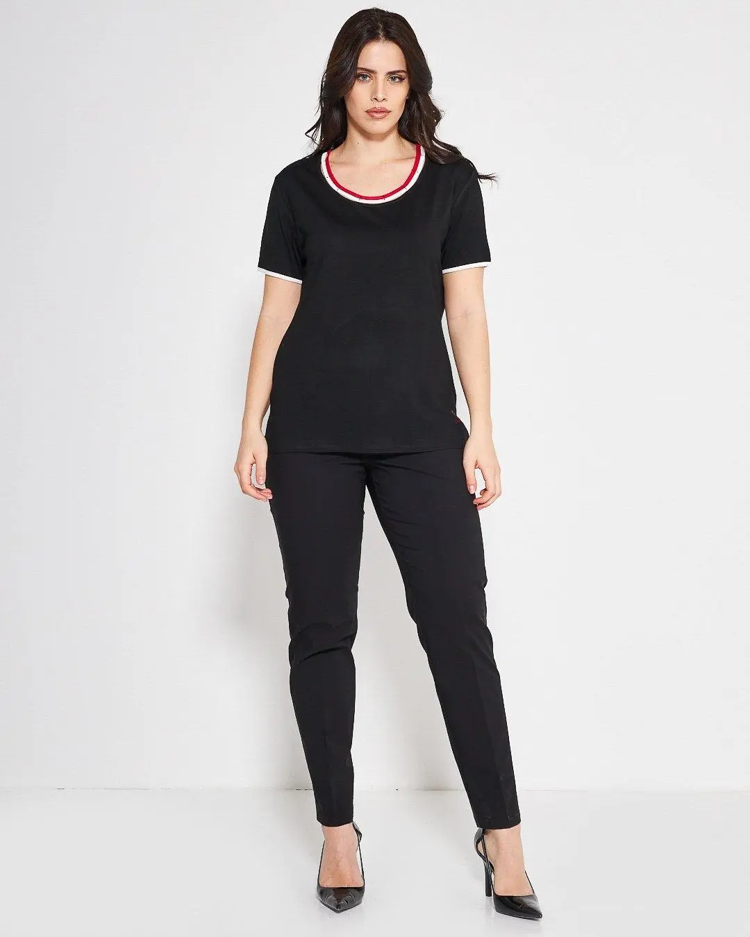 T-shirt girocollo BLACK - Image 5