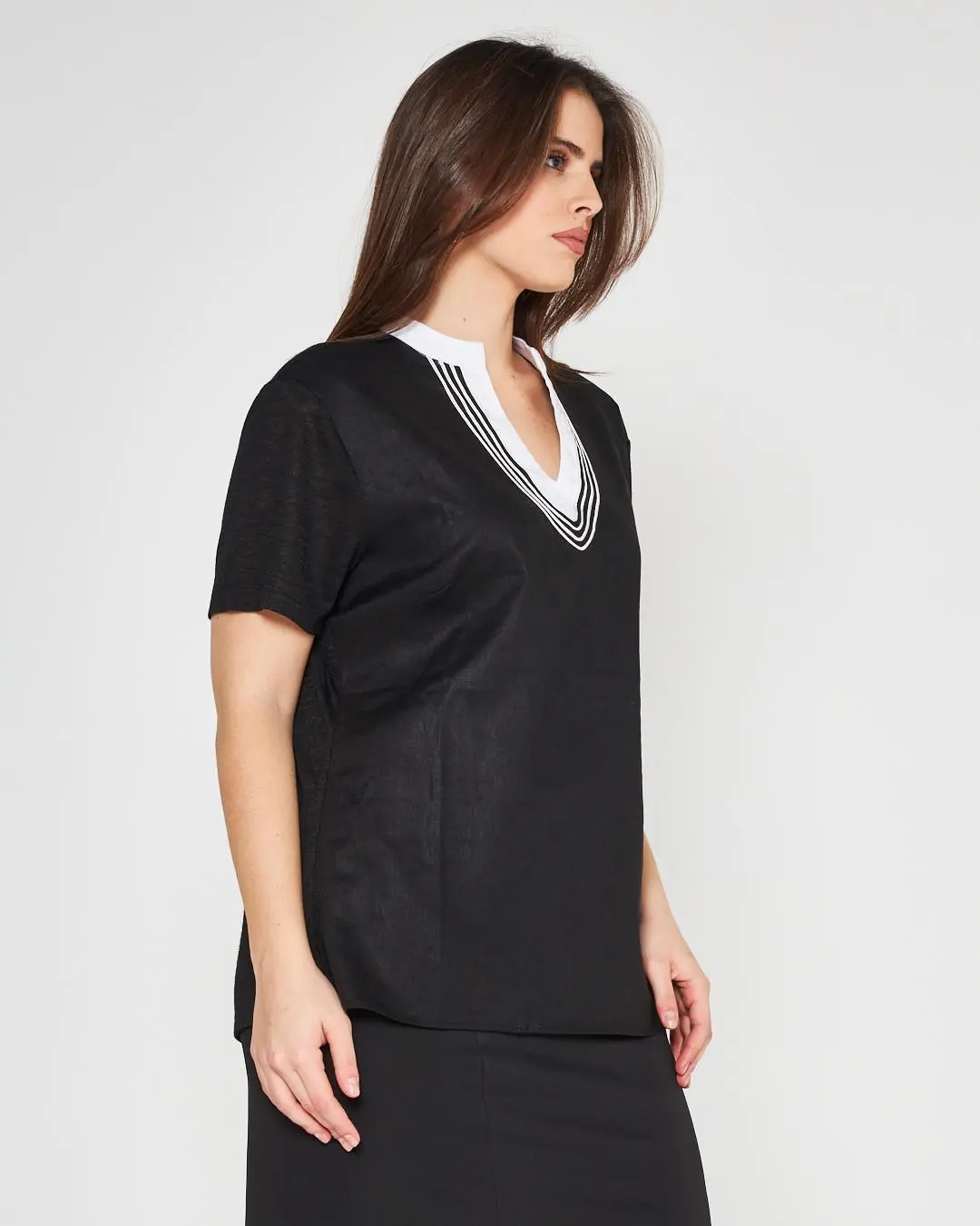 Blusa coreana BLACK - Image 4