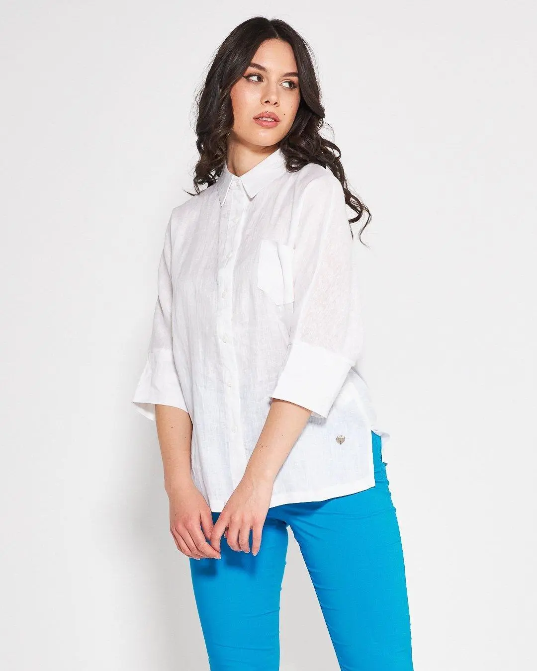 Camicia taschino WHITE - Image 4