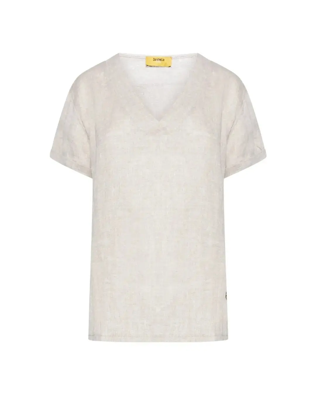 Blusa  scollo a V NATURALE