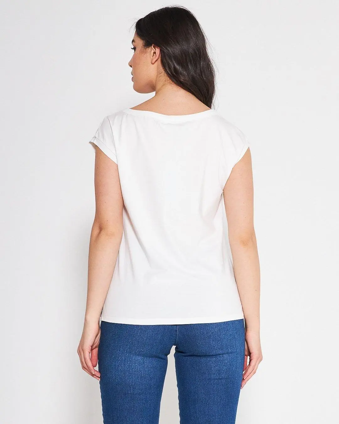 T-shirt kimono WHITE - Image 5