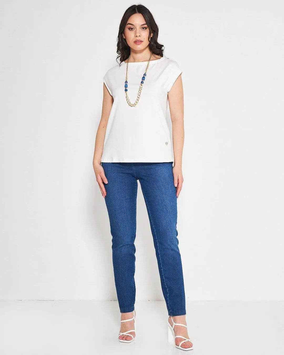T-shirt kimono WHITE - Image 6