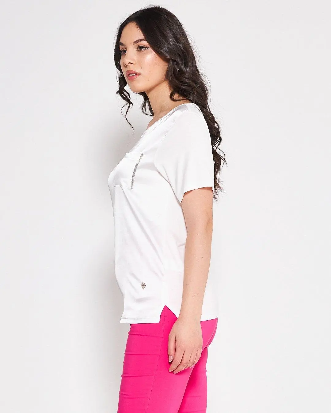 T-shirt girocollo WHITE - Image 4