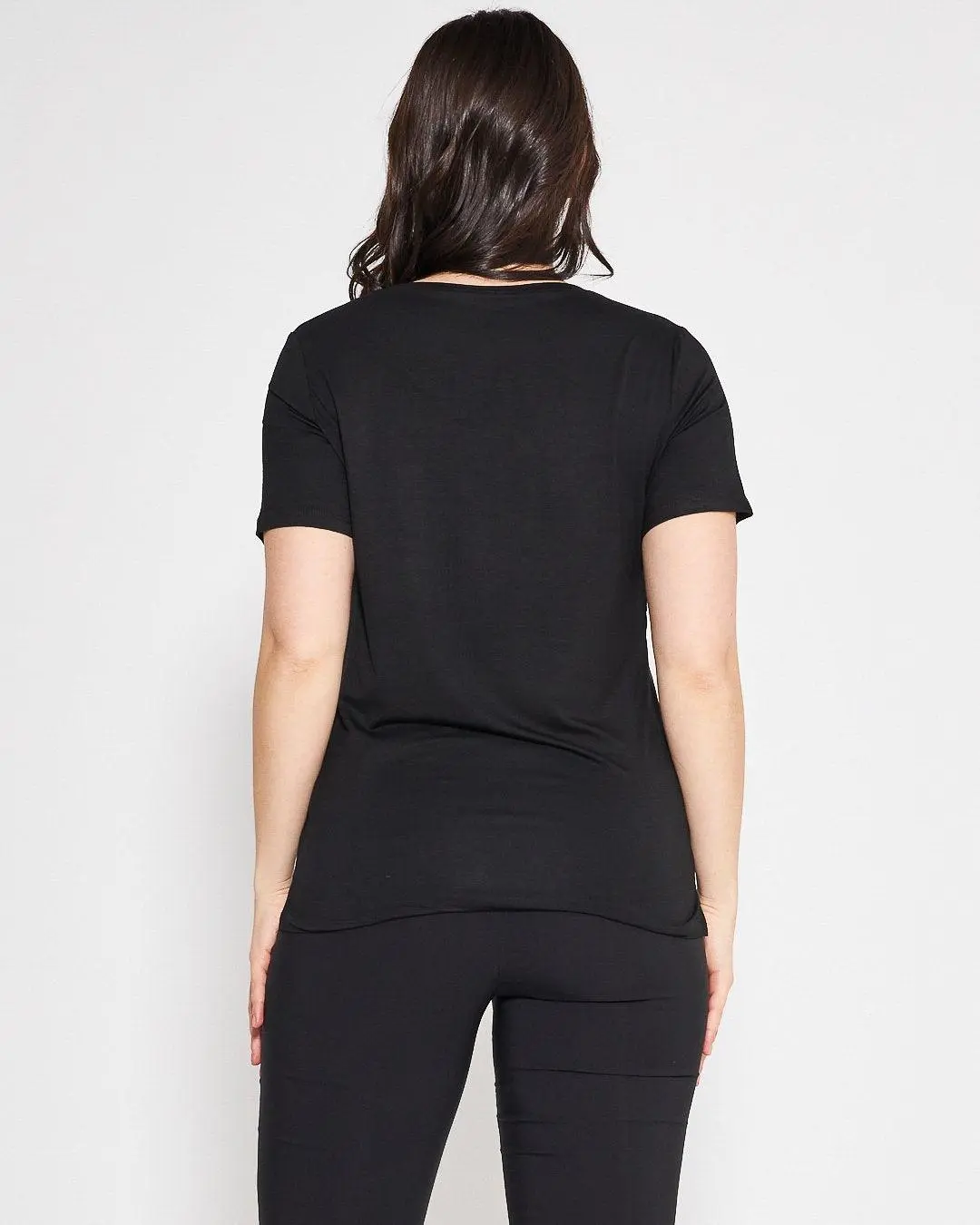 T-shirt girocollo BLACK - Image 4