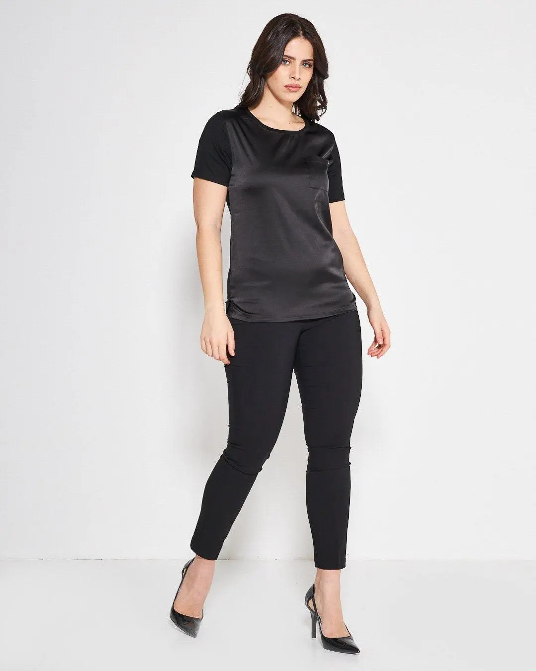 T-shirt girocollo BLACK - Image 5
