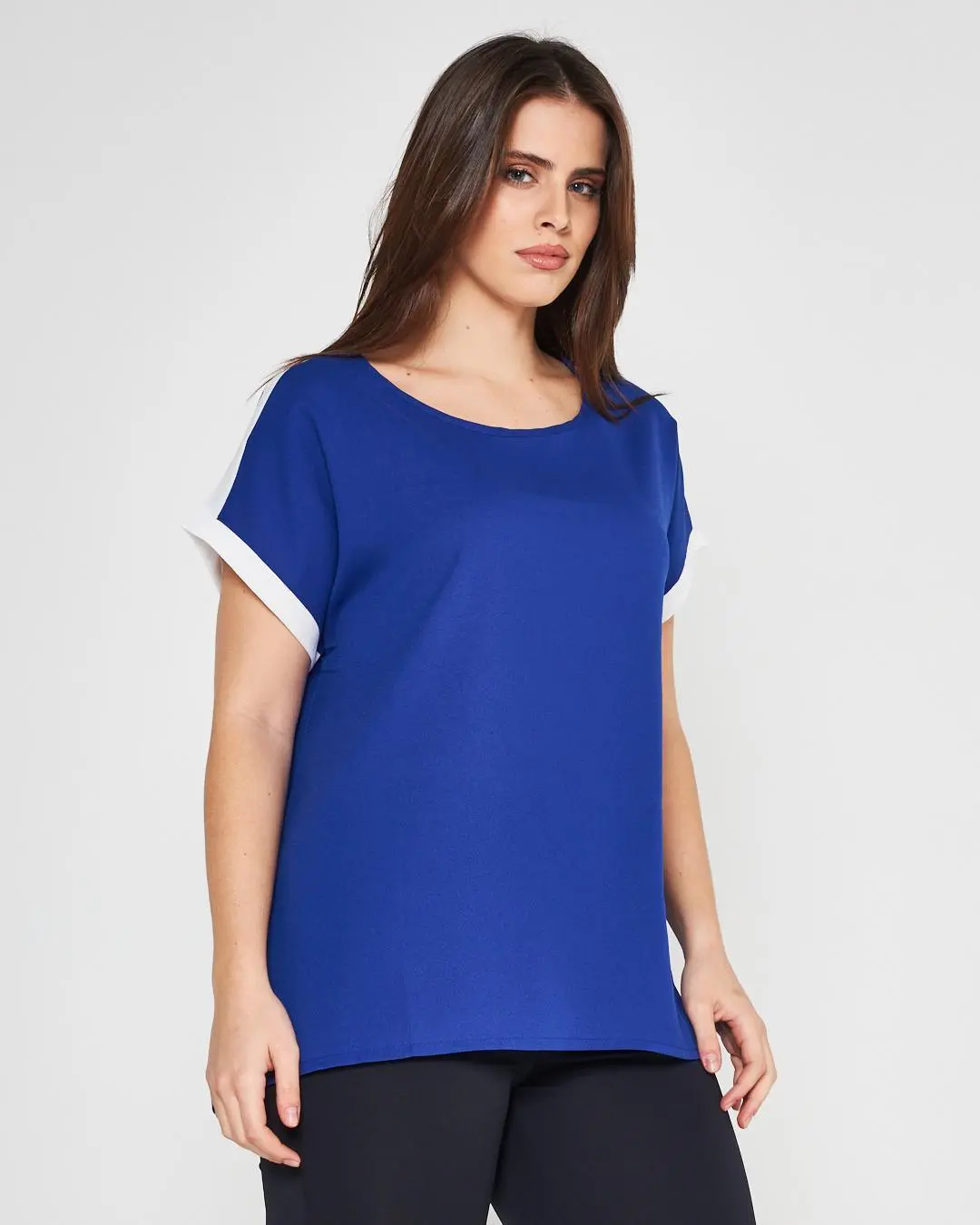 Blusa kimono ROYAL BLUE - Image 3