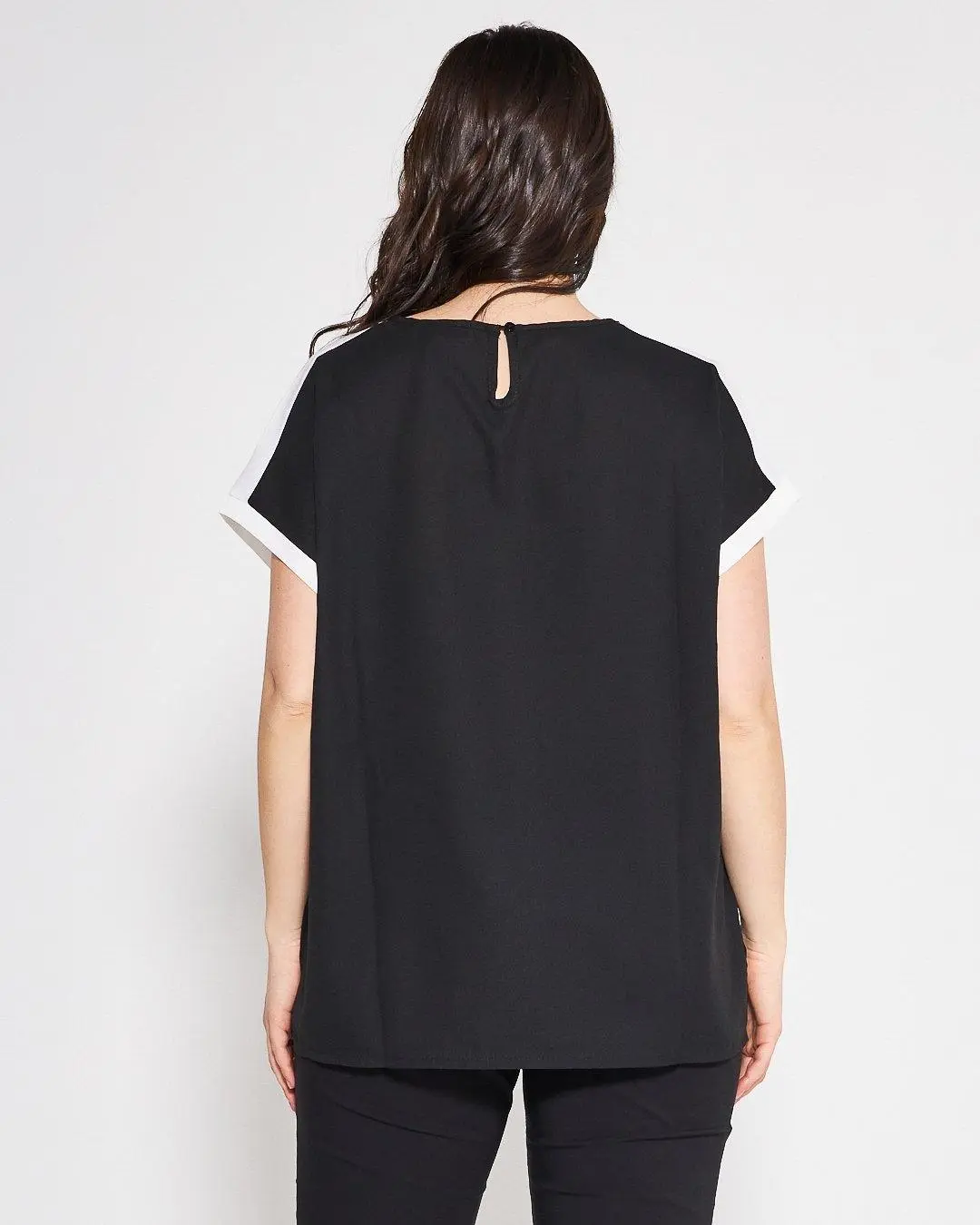 Blusa kimono BLACK - Image 5