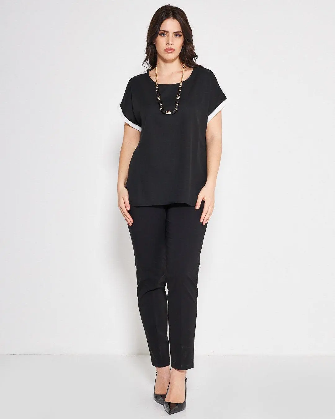 Blusa kimono BLACK - Image 6