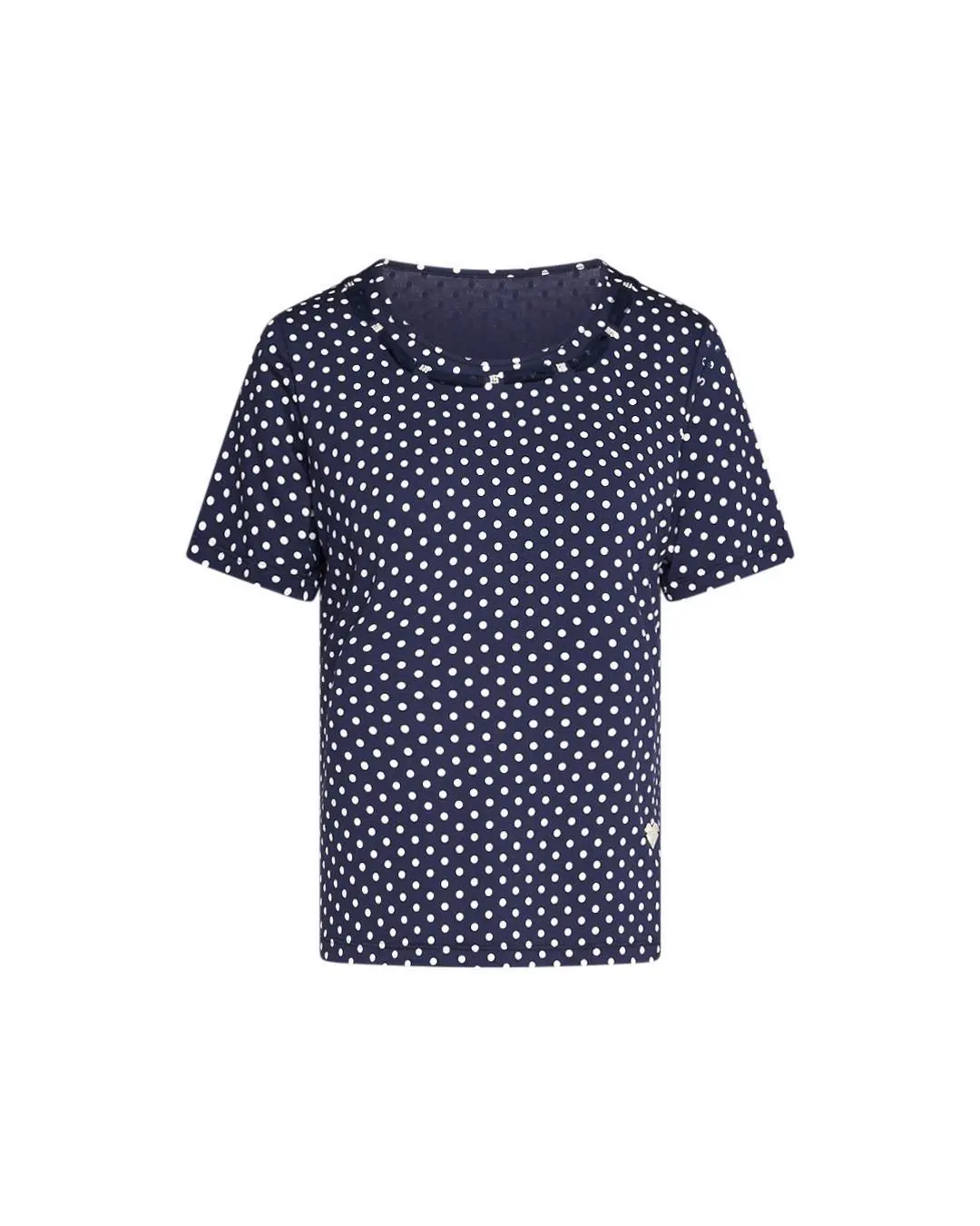 T-shirt pois BLUE NAVY - Image 2